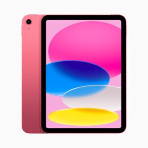 The new iPad in pink.